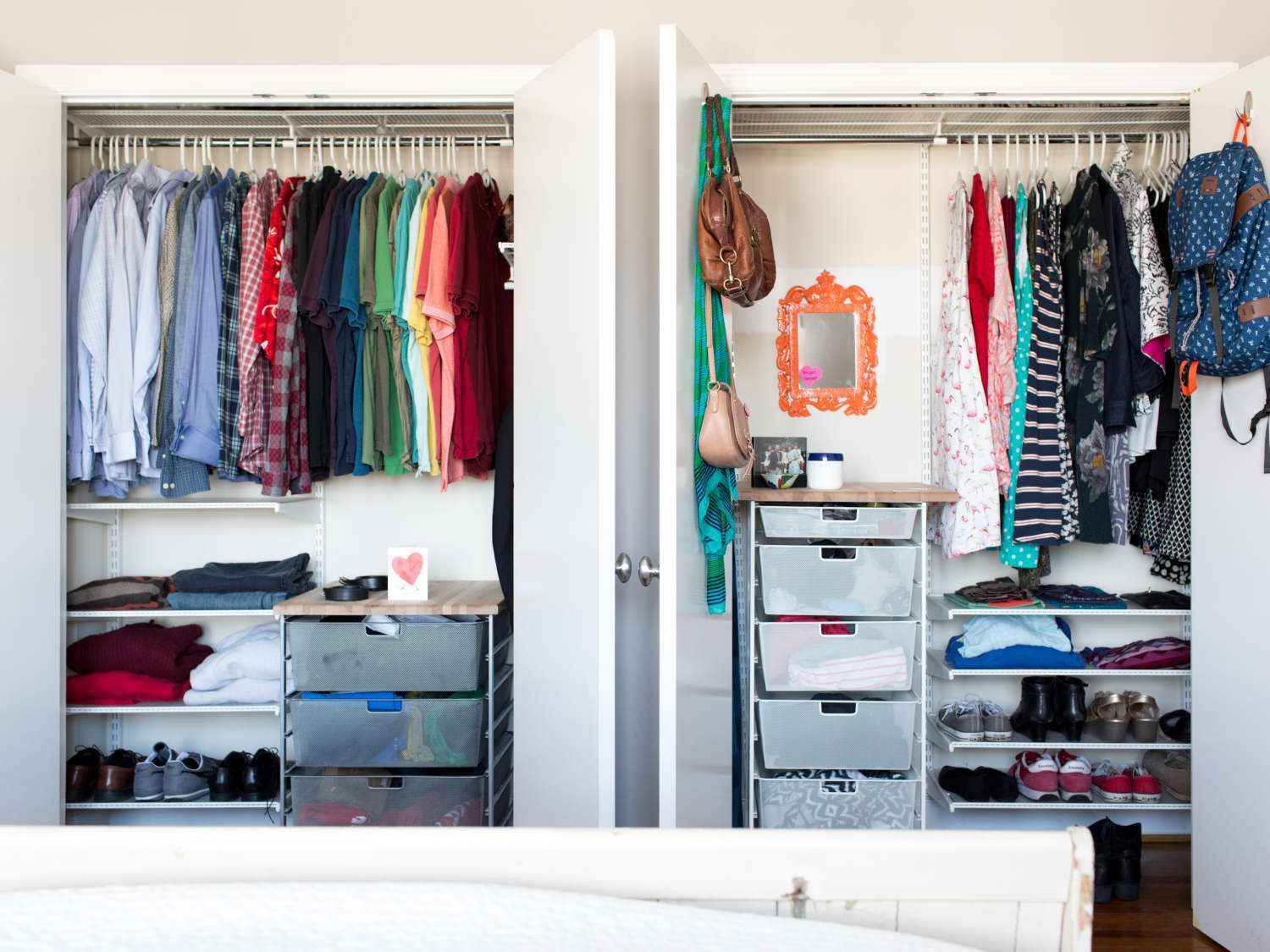 13 Wire Closet Hacks to Elevate and Increase Functionality Apartment Therapy